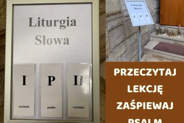 Włącz się w Liturgię Słowa￼