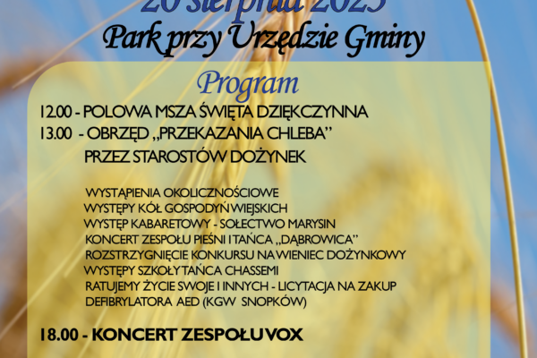 Dożynki gminne