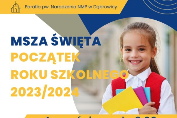 Msza św. na rozpoczęcie roku szkolnego