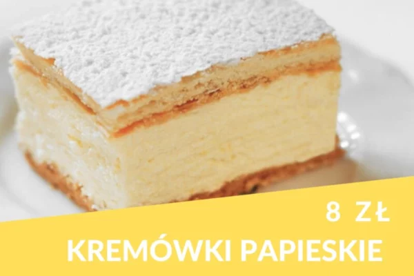 Kremówki Papieskie 2024 Parafia Narodzenia NMP w Dąbrowicy Parafia Dąbrowica