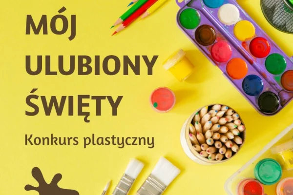 Konkurs plastyczny Mój ulubiony Święty grafika Parafia Narodzenia NMP w Dąbrowicy Parafia Dąbrowica