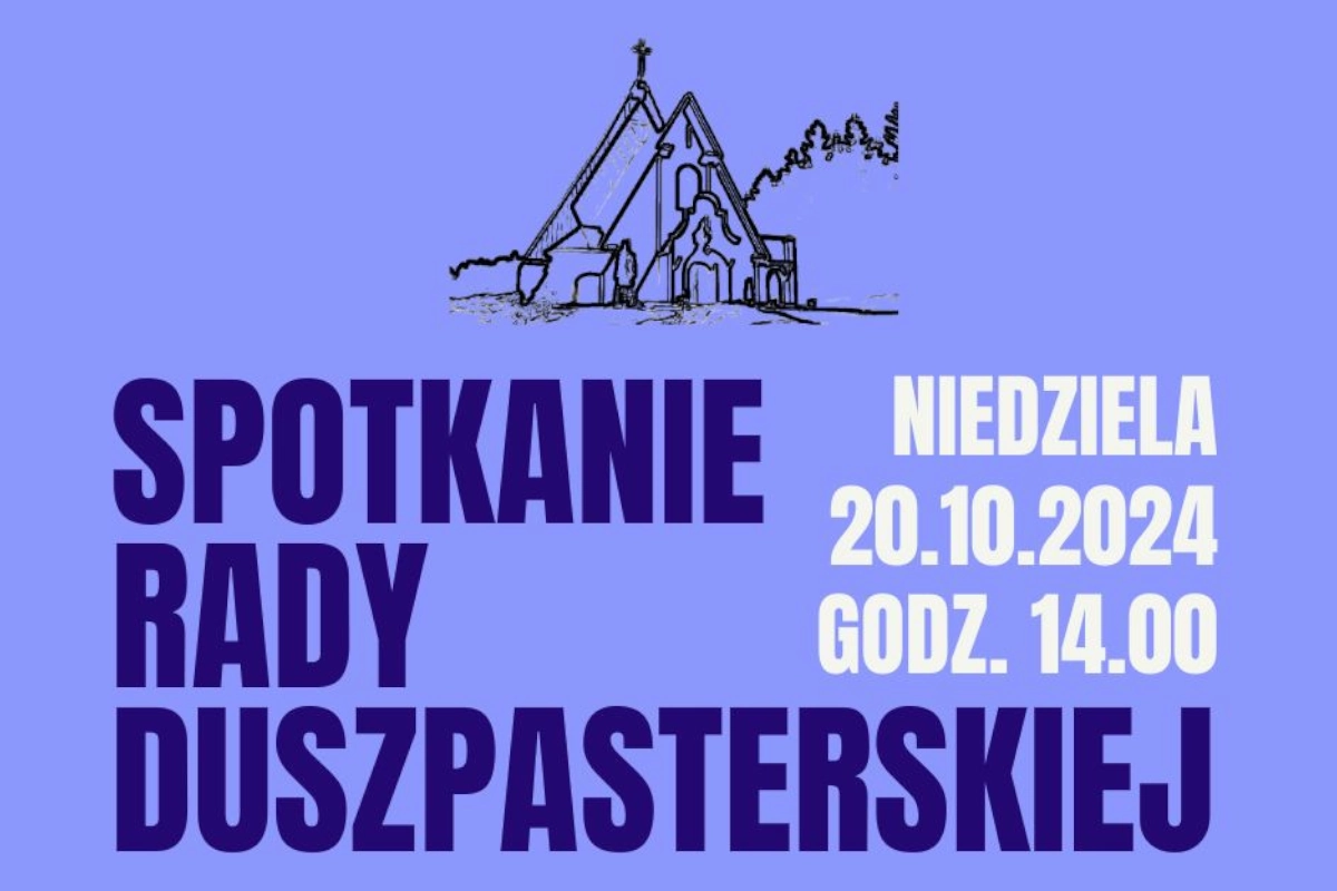 Spotkanie Rady Duszpasterskiej Parafia Narodzenia NMP w Dąbrowicy Parafia Dąbrowica grafika