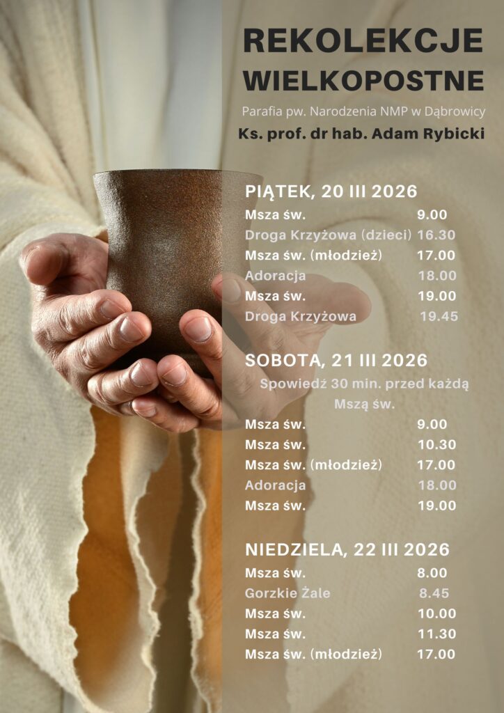 Rekolekcje Wielkopostne 1