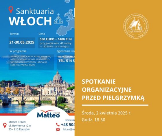 Spotkanie organizacyjne przed pielgrzymką do Rzymu