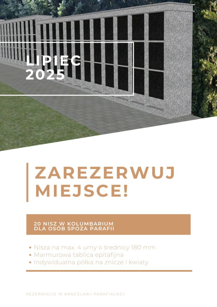 Kolumbarium Lipiec 2025