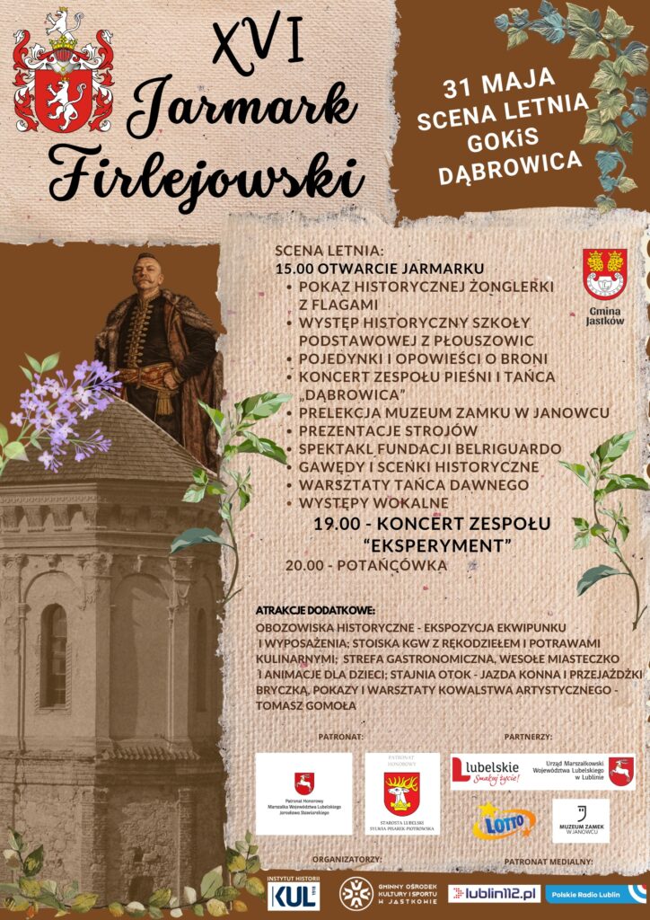 JARMARK FIRLEJOWSKI plakat okkk