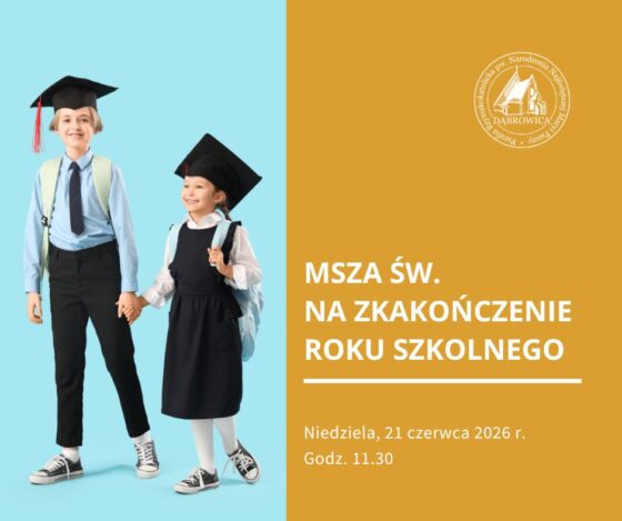 Msza św. na zakończenie roku szkolnego